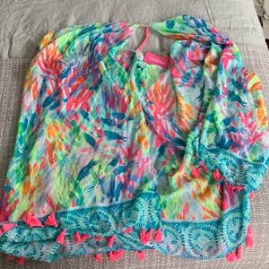 Lily Pulitzer beach 3way cover-up